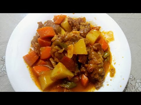 How to Cook Beef Caldereta |Asian Food [ASMR/ Soft Spoken]