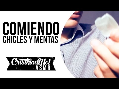Comiendo Chicle y Menta (Sonidos con la boca PARA DORMIR) ASMR Español