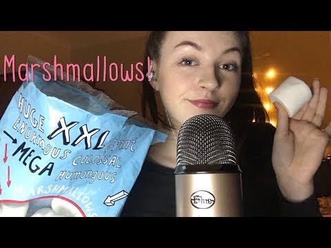 Marshmallow-y mouth sounds ASMR