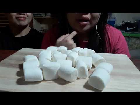 ASMR MARSHMALLOW TINGLY EATING FAVE SCHOOL SNACK