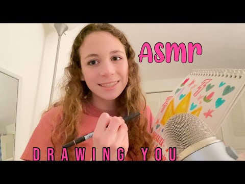 ASMR drawing you! ❤️