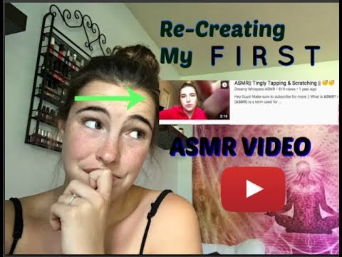 |ASMR| Re-Creating My FIRST ASMR Video | Cringe|