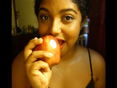 ASMR APPLE EATING | EATING SOUNDS