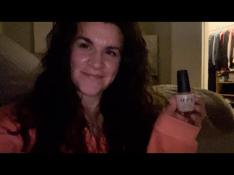 Lofi ASMR: Doing Your Nails in the Dark ( Personal Attention)