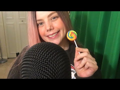 ASMR | Painting You With A Lollipop🍭(Spit Painting Trigger)