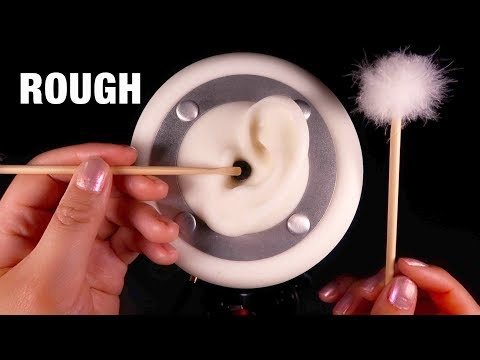 ASMR 1 Hour of Rough Ear Cleaning - No Talking (Ver. 3)