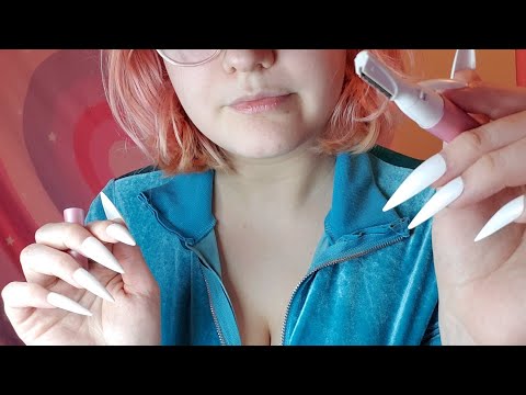 ASMR Doing Your Eyebrows (Soft Spoken, Personal Attention)