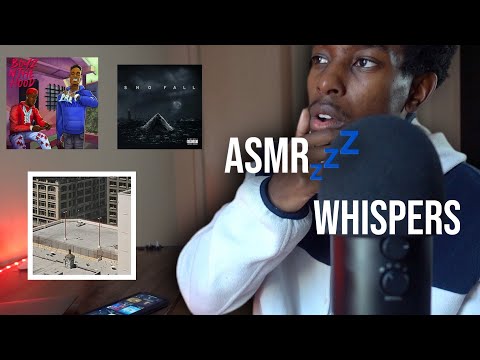[ASMR] Reading through new albums and singles for sleep/relaxation