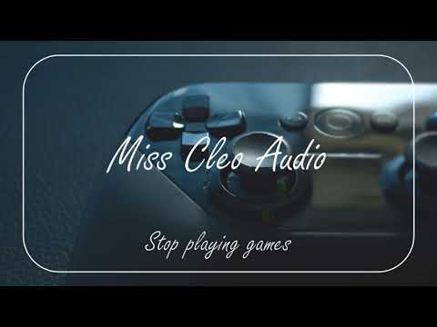 ASMR: Stop playing games [Girlfriend roleplay] [Kisses] [Distraction] [Funny] [Cuddles]