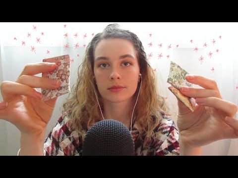 ASMR Experimental Paper Triggers (crinkly and crunchy) (no talking)