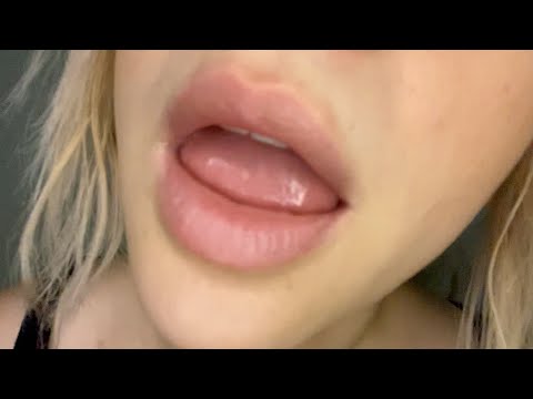 Lens Licking, Teeth Tapping, & Tongue Flutters ASMR 🌿