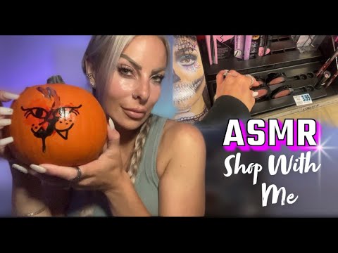 ASMR Shop With Me & Haul Of What I Got SLEEPY ASMR SOUNDS & Whispering In A Cup?!