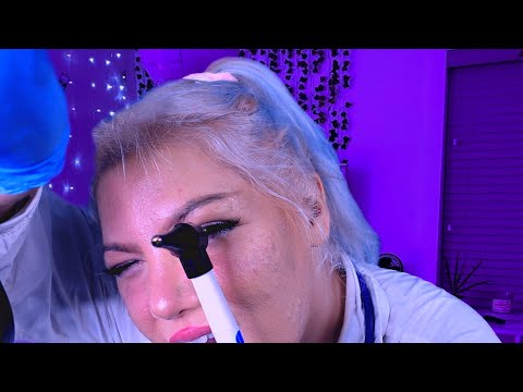 ASMR Detailed Ear Cleaning and Massage | Personal attention | Medical Roleplay for Sleep