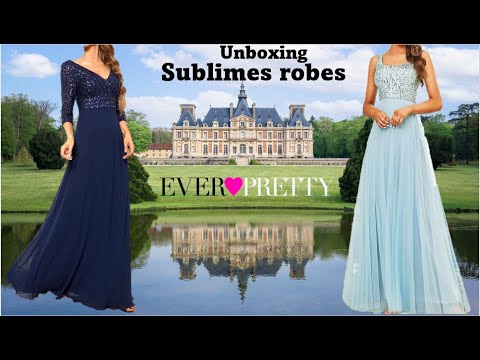 ASMR * Unboxing robes de princesse  EverPretty