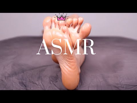 ASMR Foot self- massage Private video