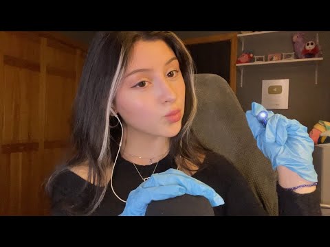 ASMR 3 FAST ROLEPLAYS IN 3 MINUTES ~ cranial nerve, haircut, makeup :)