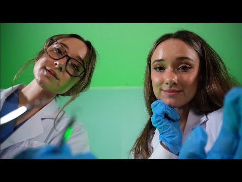 ASMR Twin Doctors POV, Upgrades for Sleep | Close Whispers, Crinkly Jacket, Personal Attention