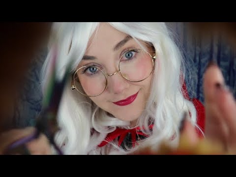 Mrs Claus Pampers Rudolph (and replaces his nose) ASMR