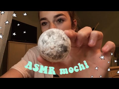 ASMR (mint ice cream mochi)🍨💗
