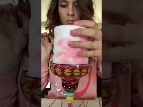 ASMR cotton Candy cocktail 🍸
