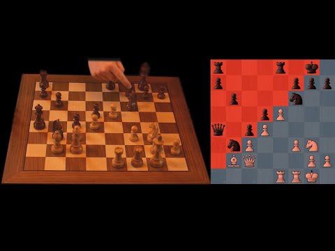 Botvinnik's "ATTACKING ZONES" ♔ Botvinnik vs Capablanca, 1938 ♕ ASMR