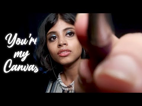 Indian ASMR | Sketching on Your Face | Creepy Artist Roleplay (Personal Attention)