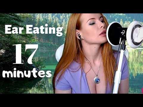 ASMR [MOMENTS] ❤️ Intense Ear Eating 👅 17 minutes of pure enjoyment ❤️ 3Dio 🎤🎧