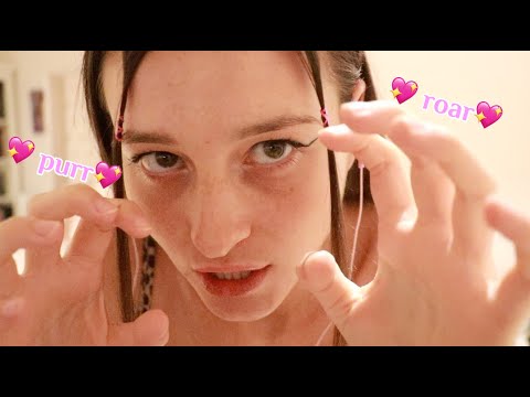 ASMR ~ Purrs, Roars and Growls 💗😴 (WILL CURE YOUR TINGLE IMMUNITY!! INTENSELY TINGLY)