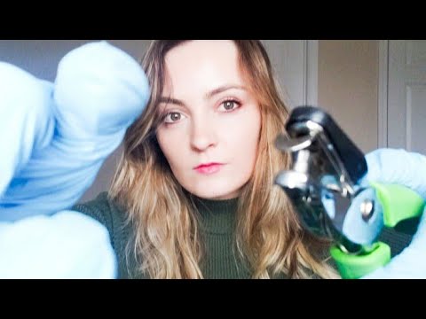 ASMR chaotic piercing your septum in 4 minutes