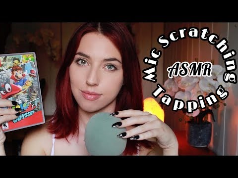 ASMR Mic Scratching & Tapping For Sleep and Relaxation!