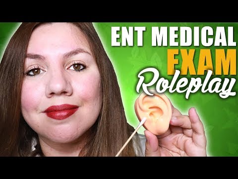ASMR Inch by Inch EAR, NOSE and THROAT Exam (ENT) RoIe PIay + Ear Cleaning | ASMR Jonie