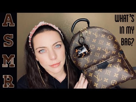 ASMR | What’s In My Bag + Soft Gum Chewing |