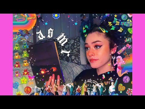 asmr unboxing BTS Young Forever album ~ LOTS of tapping + mouth sounds + chit-chat ~ **NEW MIC!**