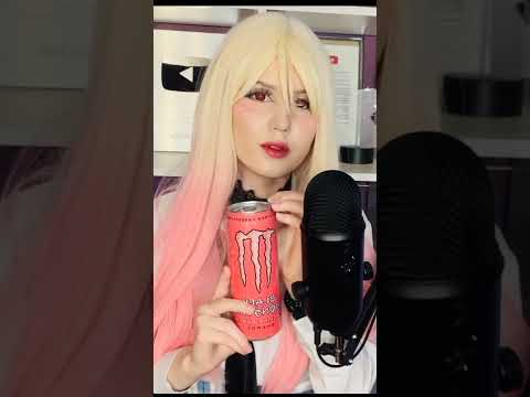 Food 🌙 ASMR anime cosplay Marin Kitagawa 💗 relaxing video (full on my channel) ￼