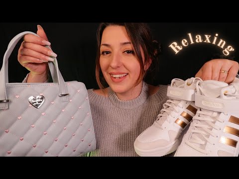 ASMR ✨ Relaxing Shoe and Purse Sounds✨ Whispered