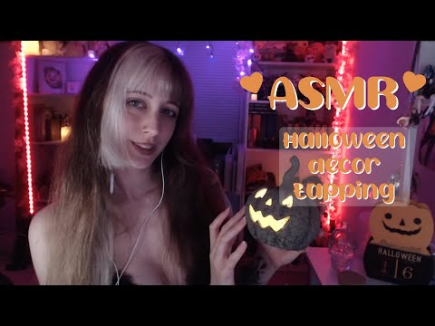 ASMR 💓 Halloween Decor Tapping To Sleep To