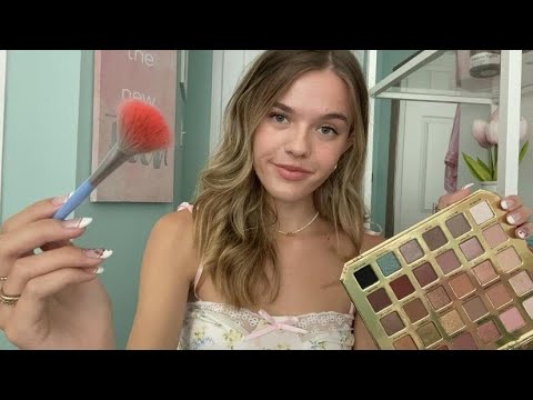 ASMR Kind Popular Girl Gets You Ready For A College Party 💫