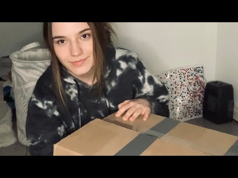 ASMR || Packing cardboard box || Packing tape and DT ripping off box ||