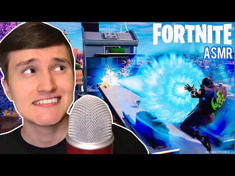 ASMR Gaming | Fortnite Trying Hard To Get A Win 🏆 (relaxing gum chewing + controller sounds)