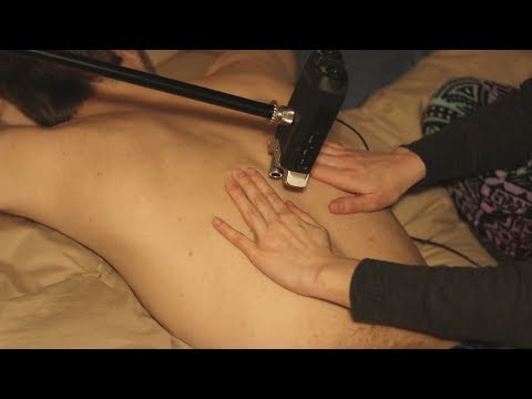 ASMR Relaxing Back Massage (Dry & W/ Lotion) / Back Scratch / Head Scratch