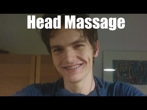 (ASMR) Head Massage for Sleep and Headaches - Friend Role Play