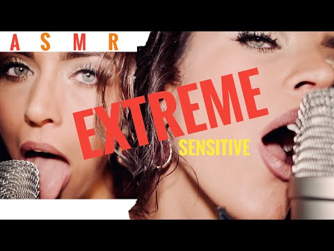 ASMR Gina Carla 👄 #Extreme Fast&Slow High Sensitive Mouth Sounds!
