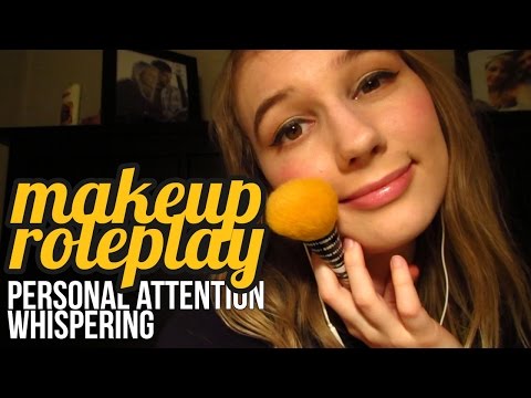 [ASMR] Makeup Roleplay (for all genders, personal attention, whispering)
