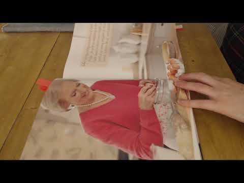 ASMR Recipe Book Page Turning and Marking Pages Intoxicating Sounds Relaxation Sleep Help