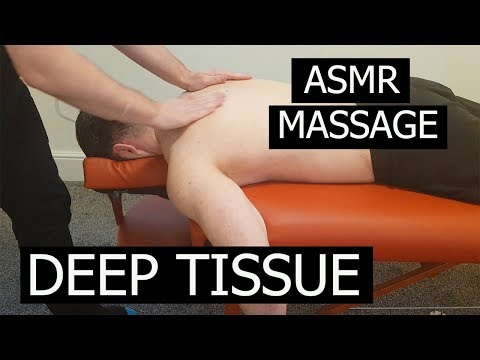 ASMR Massage - Deep Tissue  Back Massage| No Talking