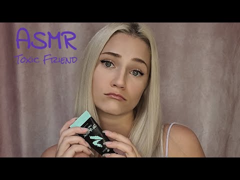 ASMR Toxic Friend Gives You a Facial (and talks about going on a date with your crush)