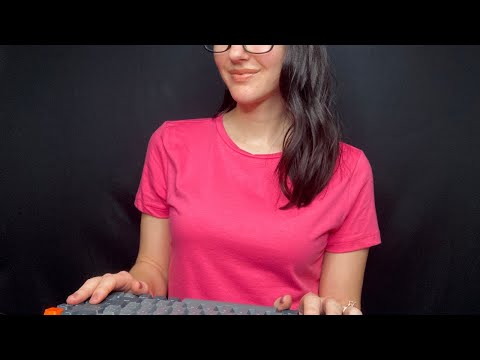 ASMR Asking You Personal Questions ☎️ l Keyboard Typing, Soft Spoken Roleplay