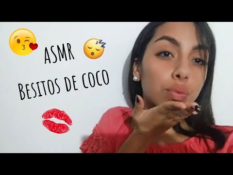 ASMR ESPAÑOL~BESITOS DE COCO PARA TI | COCONUT KISSES FOR YOU💋