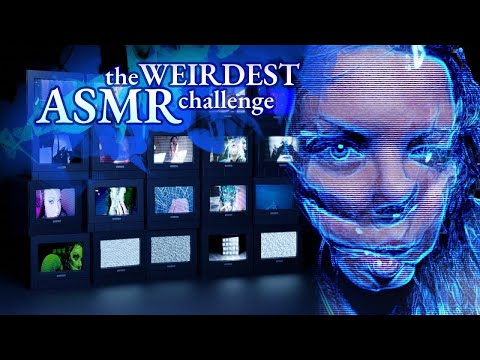 Trailer for the WEIRDEST ASMR challenge 😱