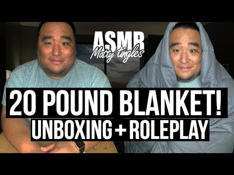 [ASMR] 20 Pound Blanket + Unboxing/RP | MattyTingles